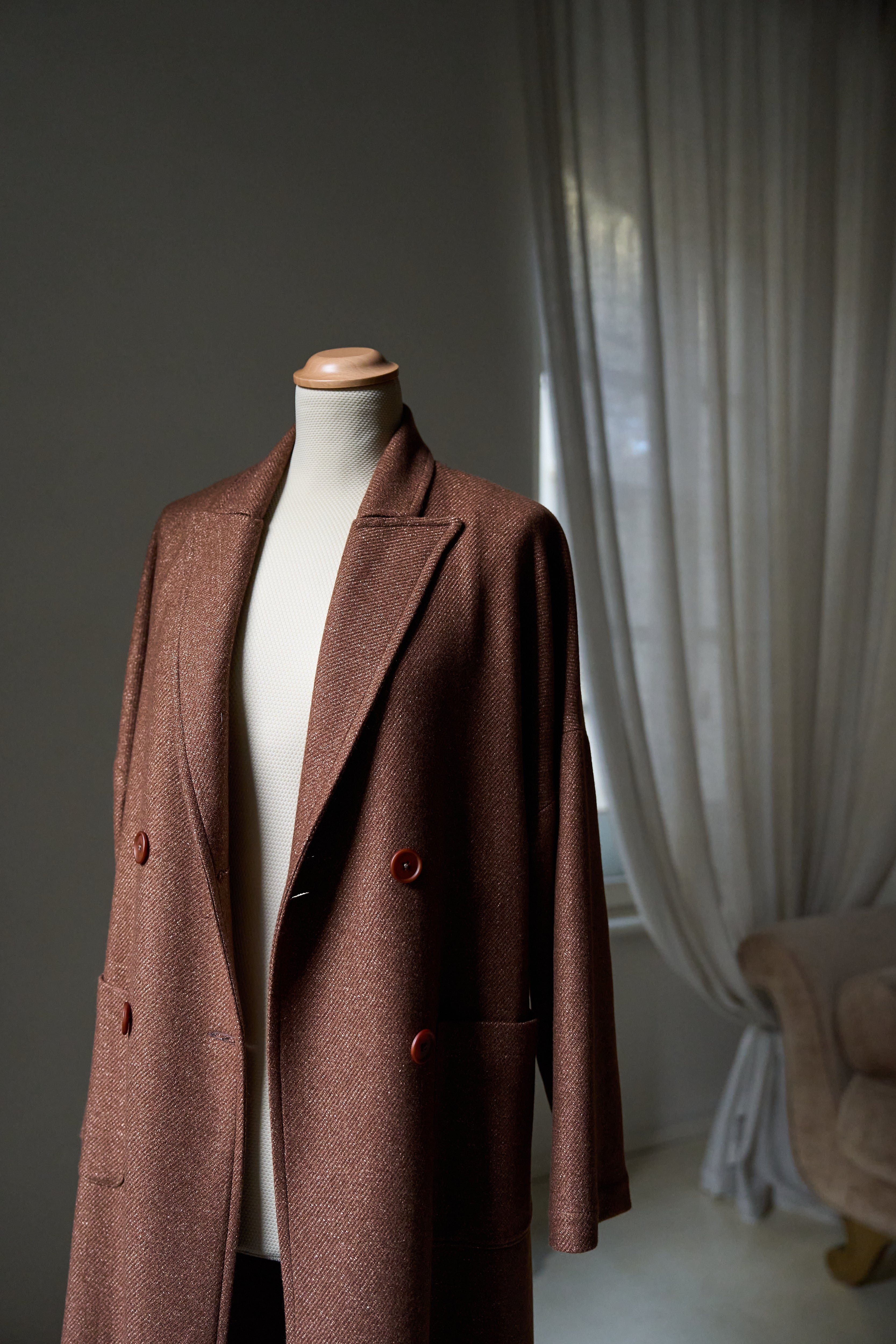 Double Breasted Coat