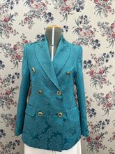 Load image into Gallery viewer, Blazer double breasted - Damask fabric
