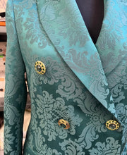 Load image into Gallery viewer, Blazer double breasted - Damask fabric
