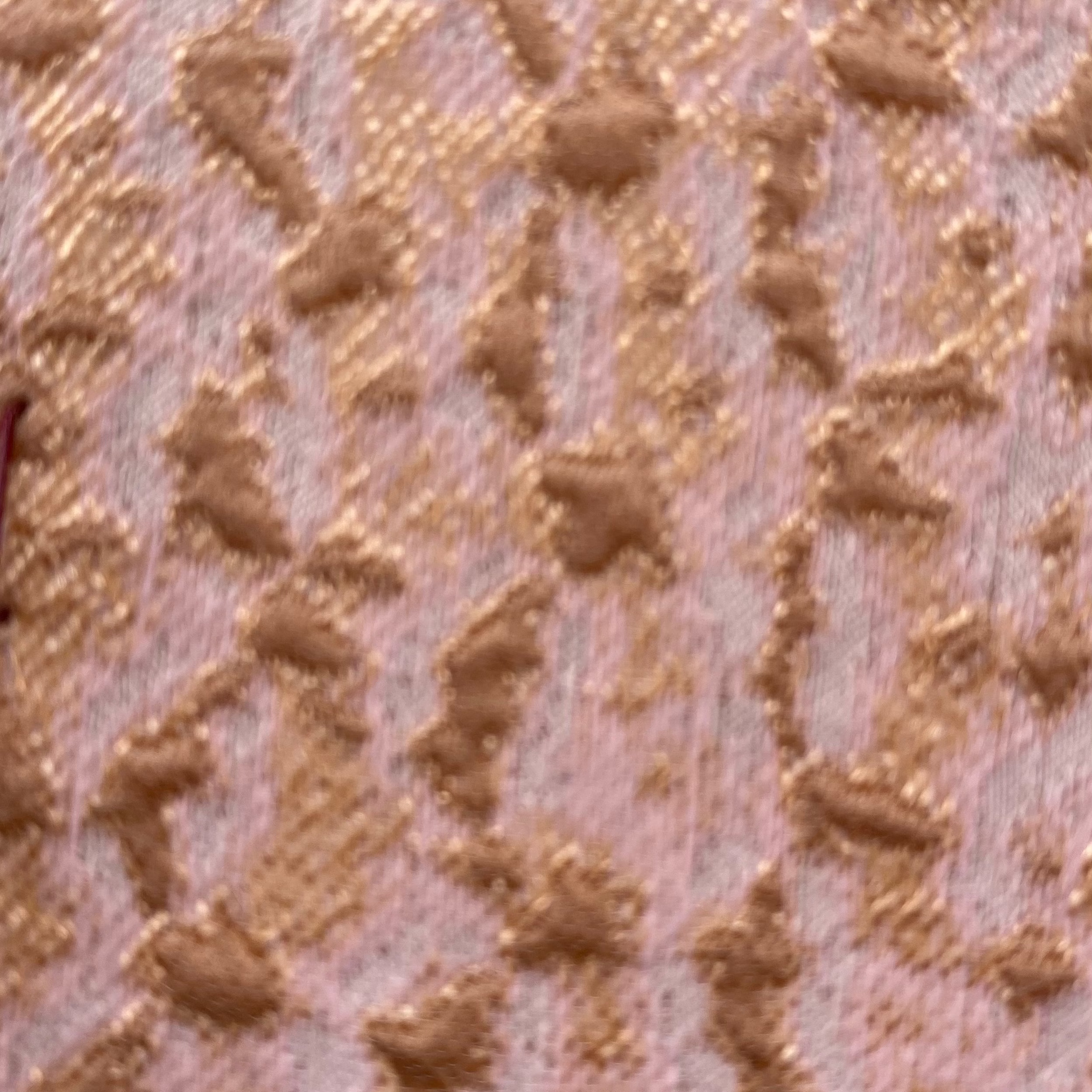 Brocade cuffed trousers