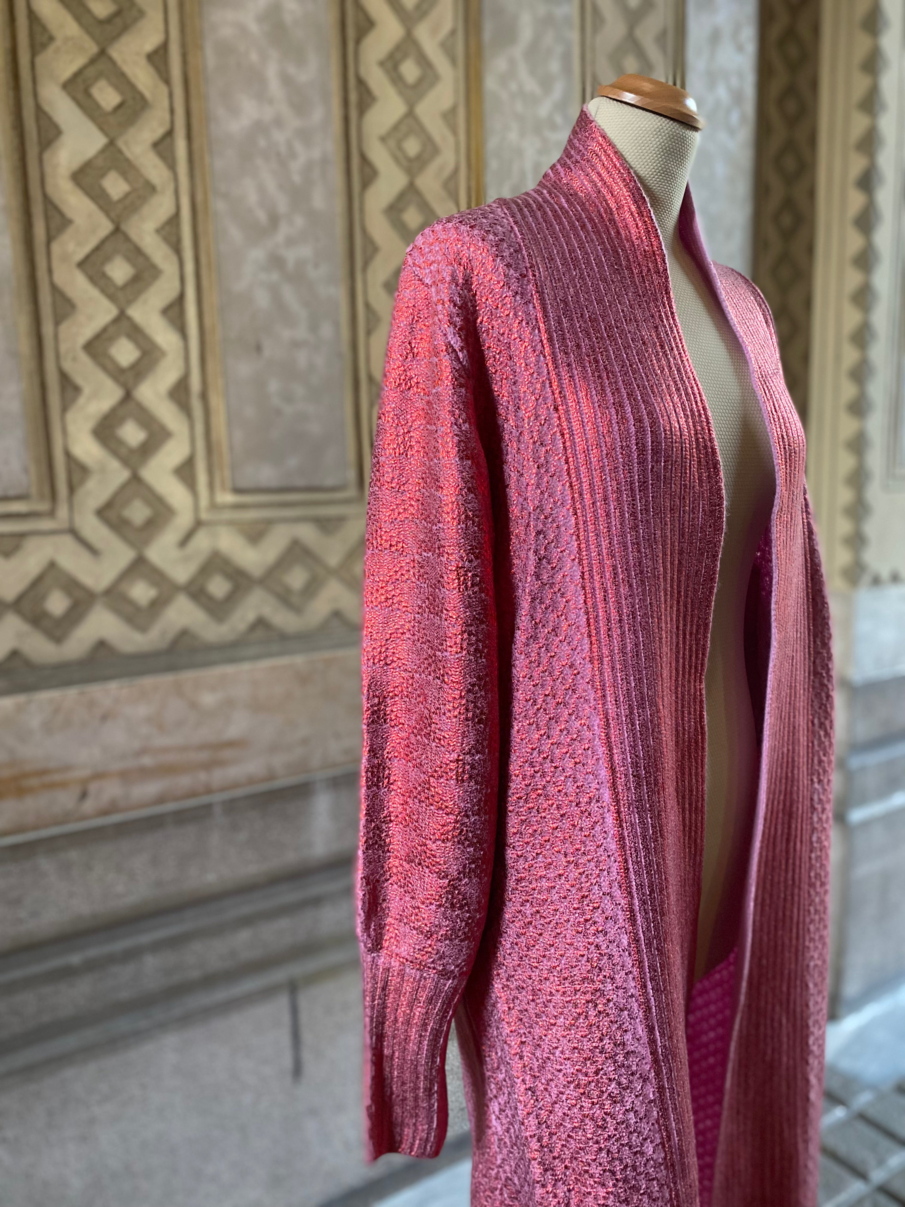 Olivia coat - metallic coated