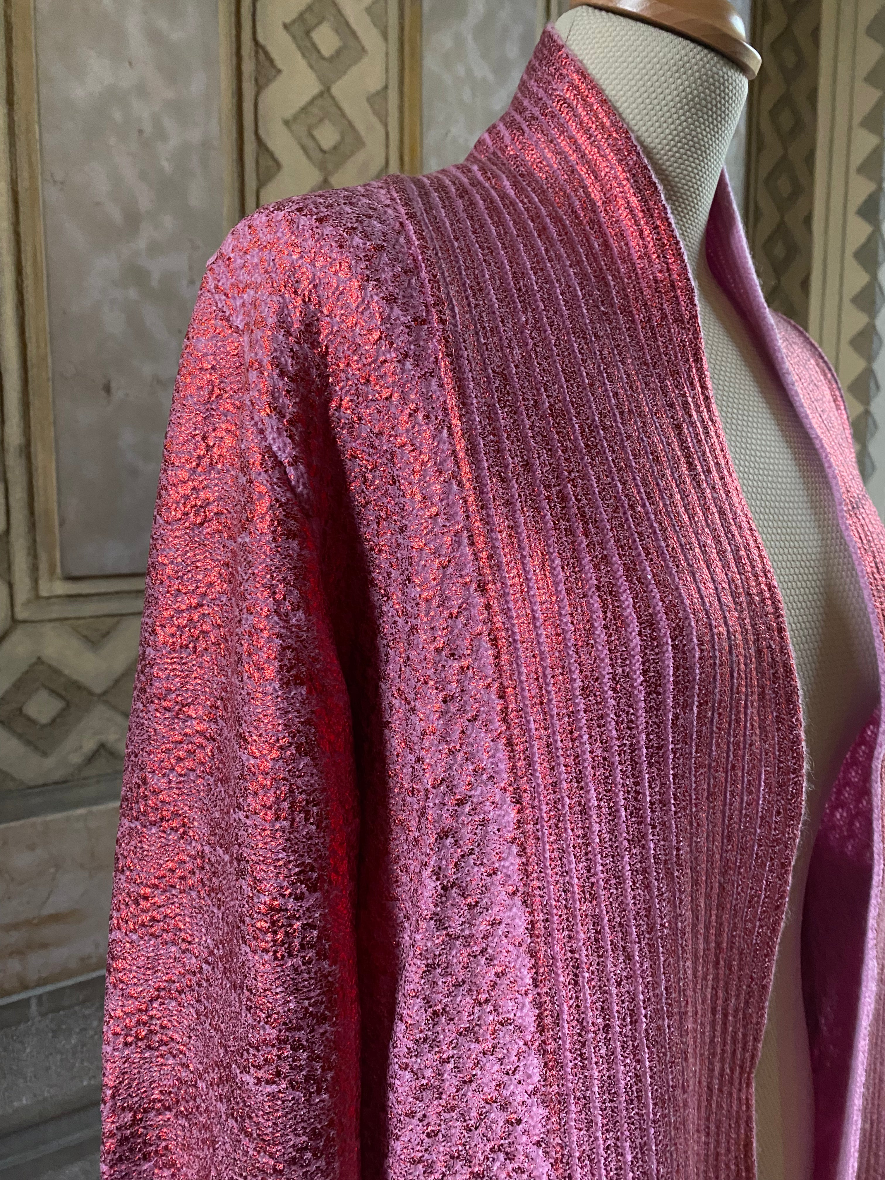 Olivia coat - metallic coated