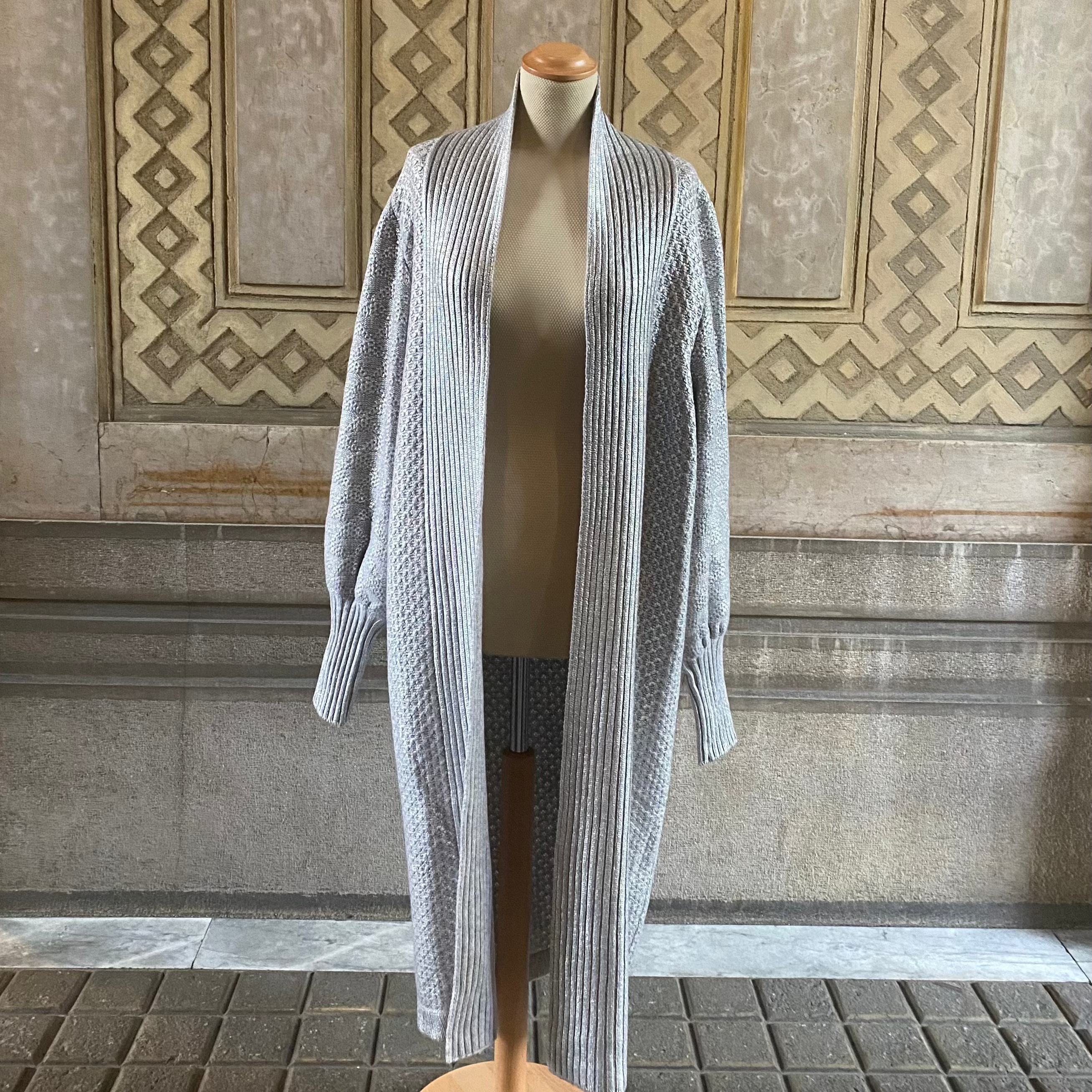 Olivia coat - metallic coated