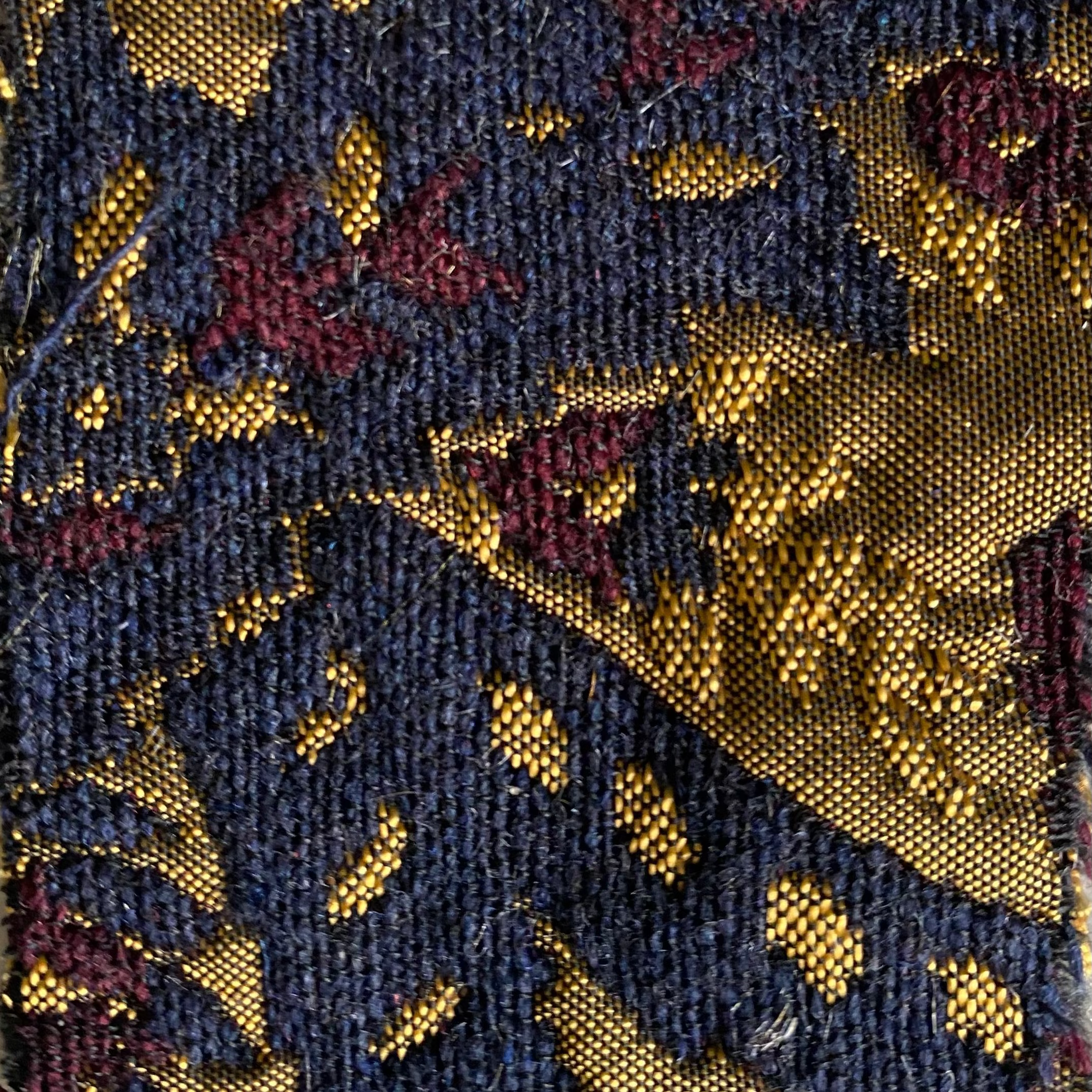 Brocade cuffed trousers