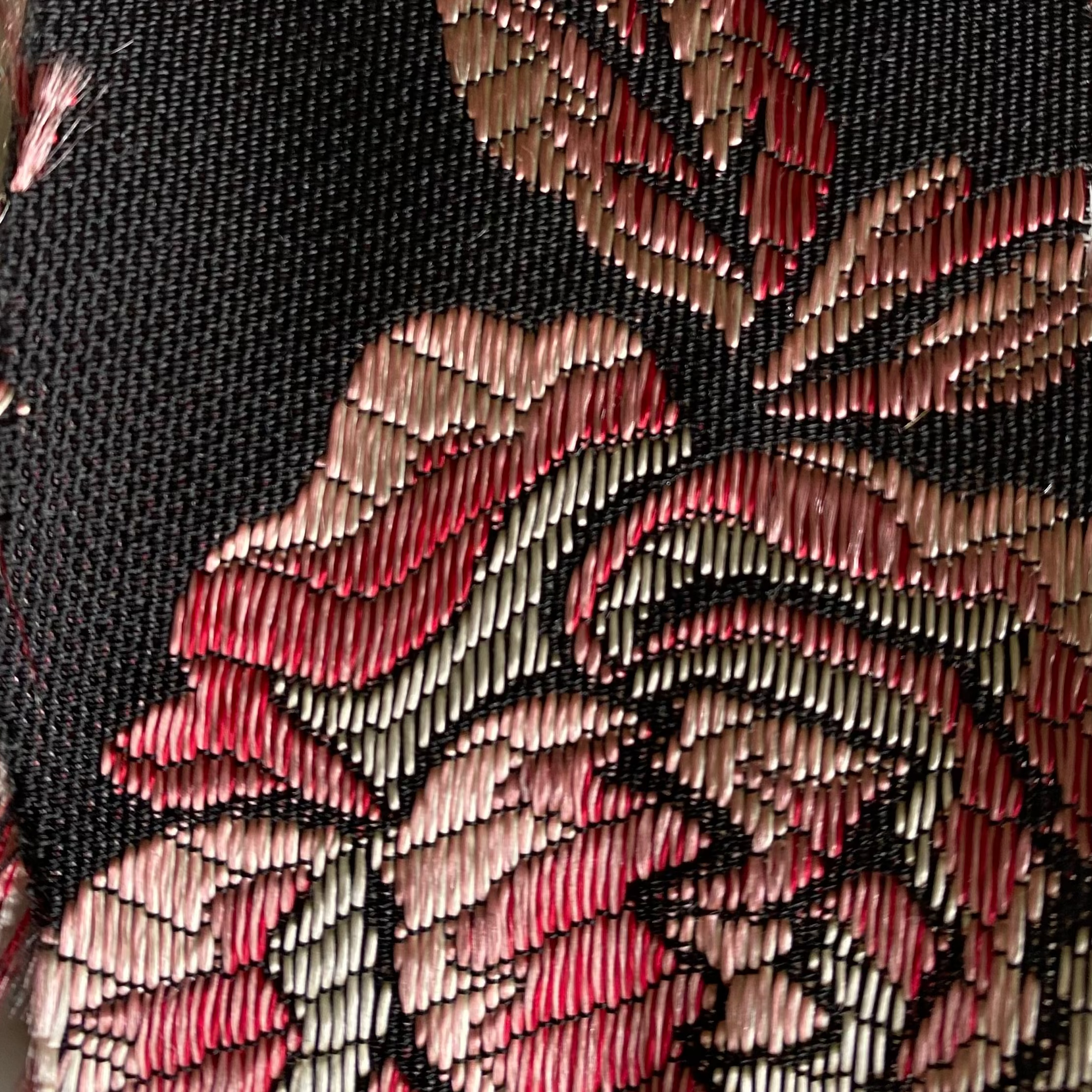 Brocade cuffed trousers