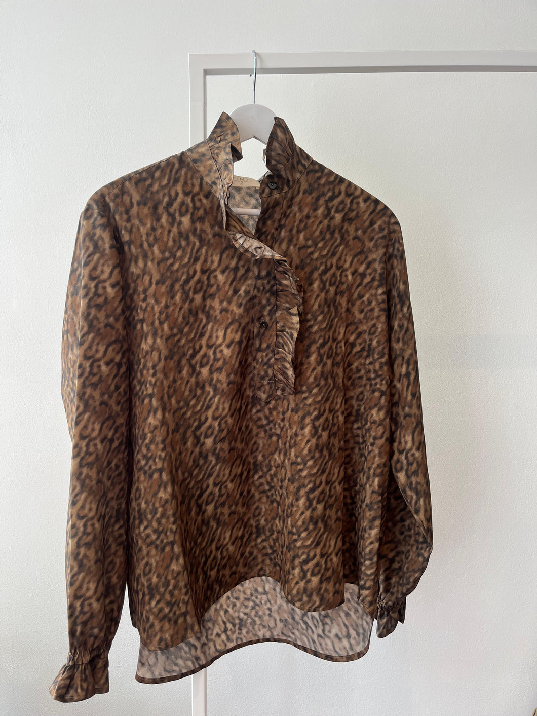Arabella shirt - dark animalier print