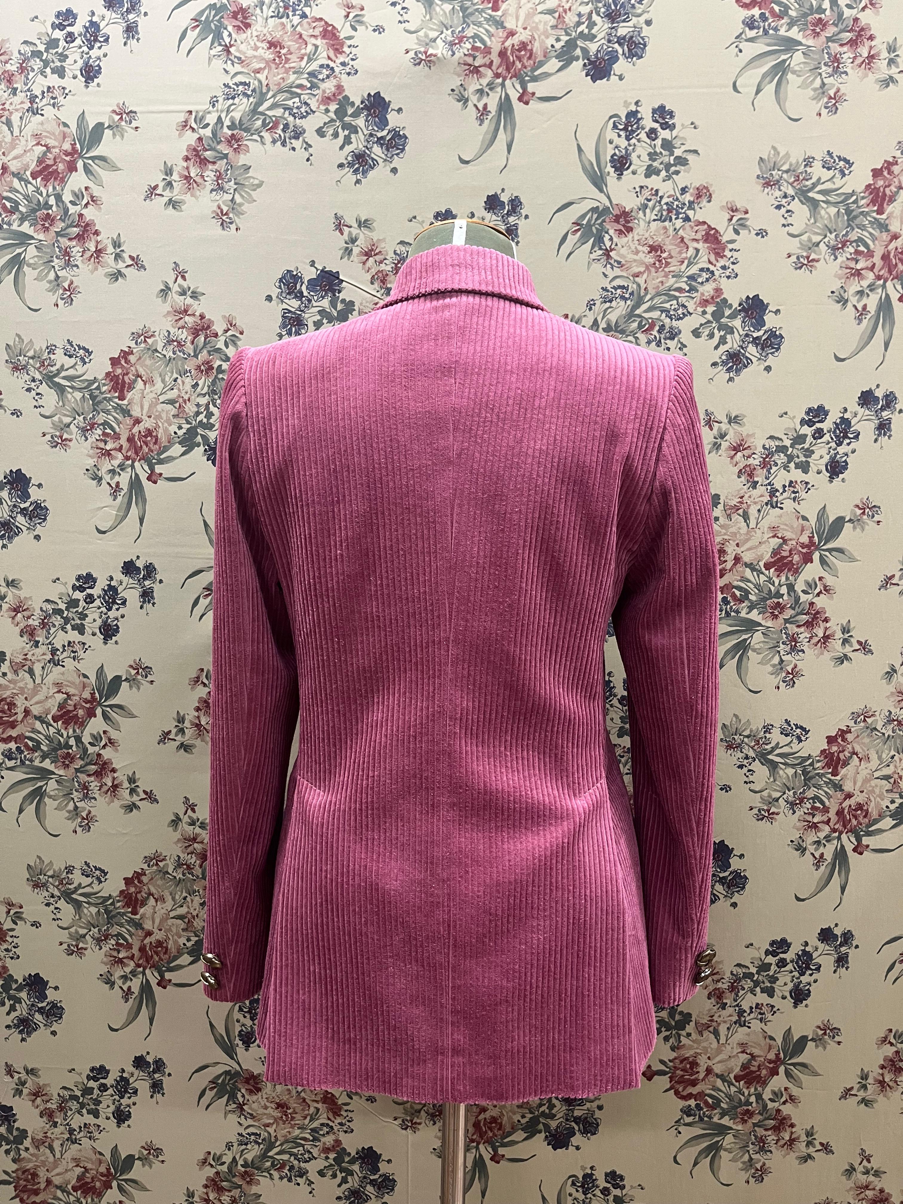 Blazer double breasted - Corduroy